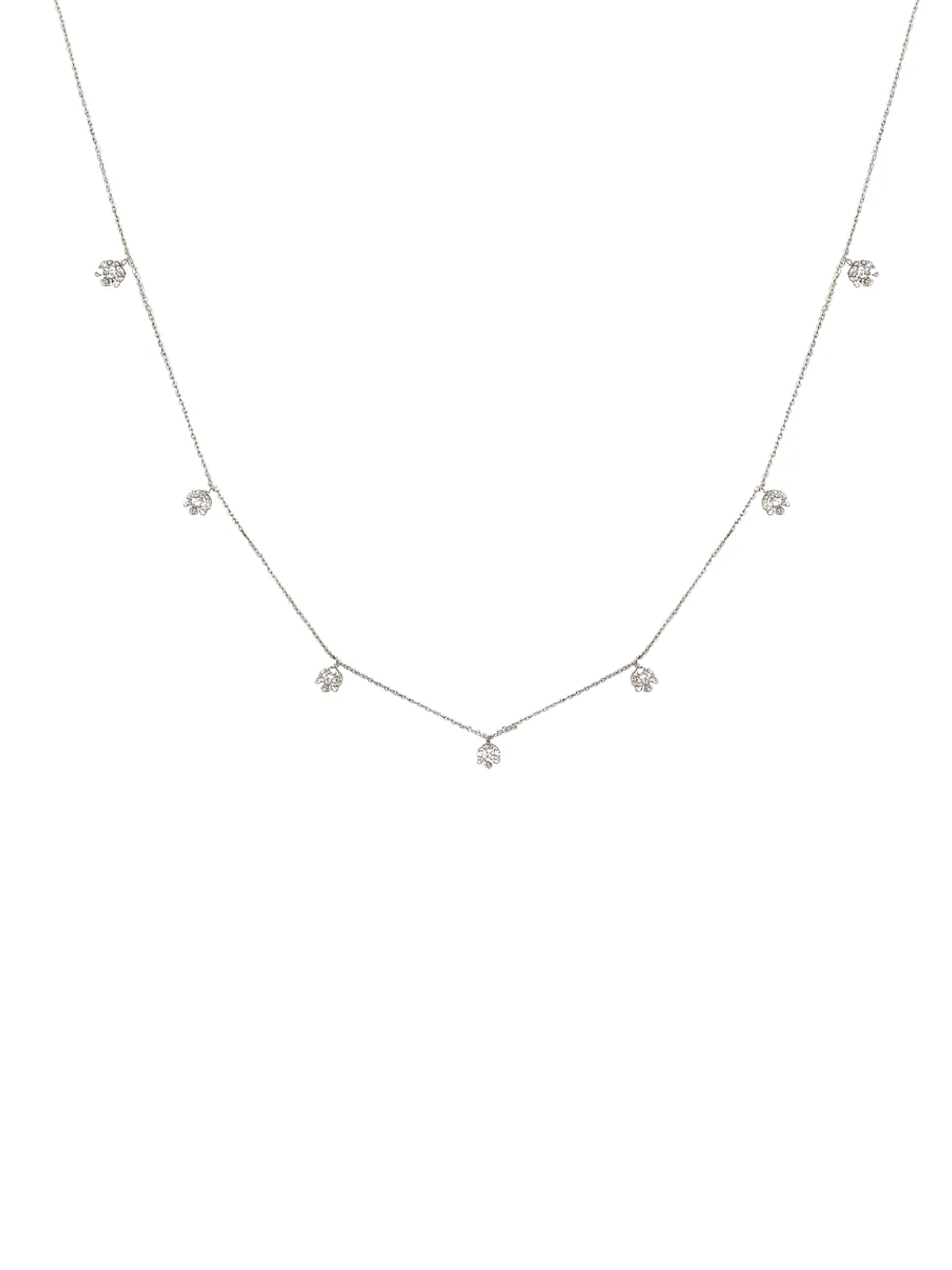 1.00ct Diamond 18K Gold By The Yard Necklace sold by Wish Fine Jewelry