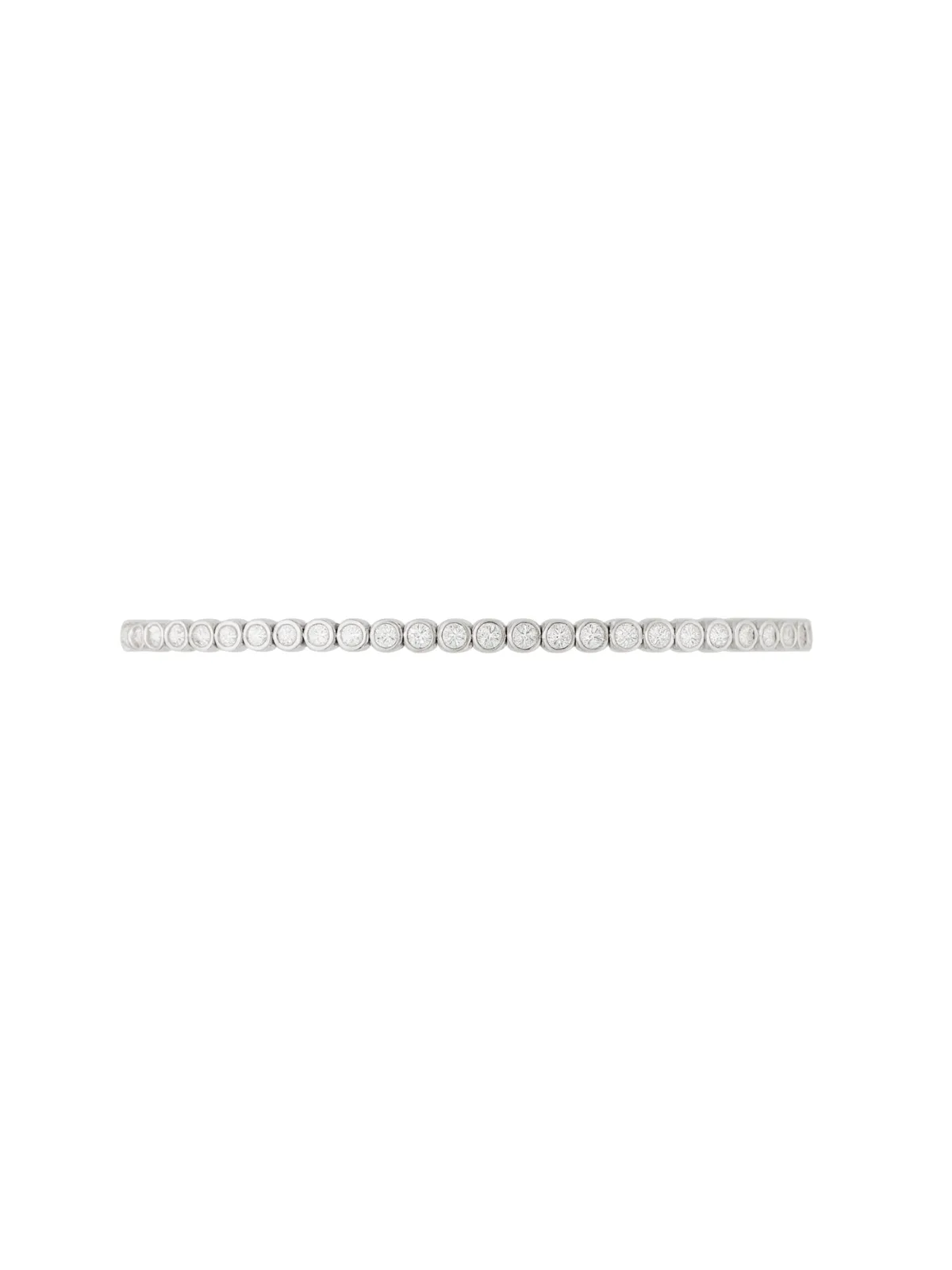 2.00ct Diamond 14K Gold Half Bezel Tennis Bracelet sold by Wish Fine Jewelry