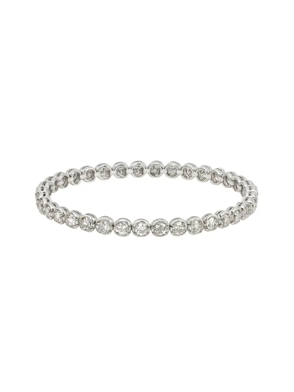 5.00ct Diamond 14K Gold Illusion Tennis Bracelet sold by Wish Fine Jewelry