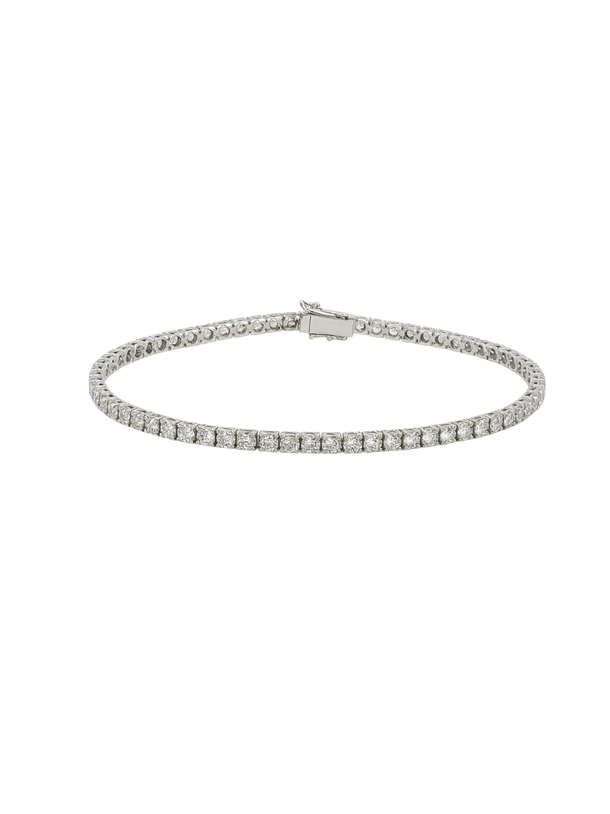 5.50ct Diamond 14K Gold Tennis Bracelet sold by Wish Fine Jewelry