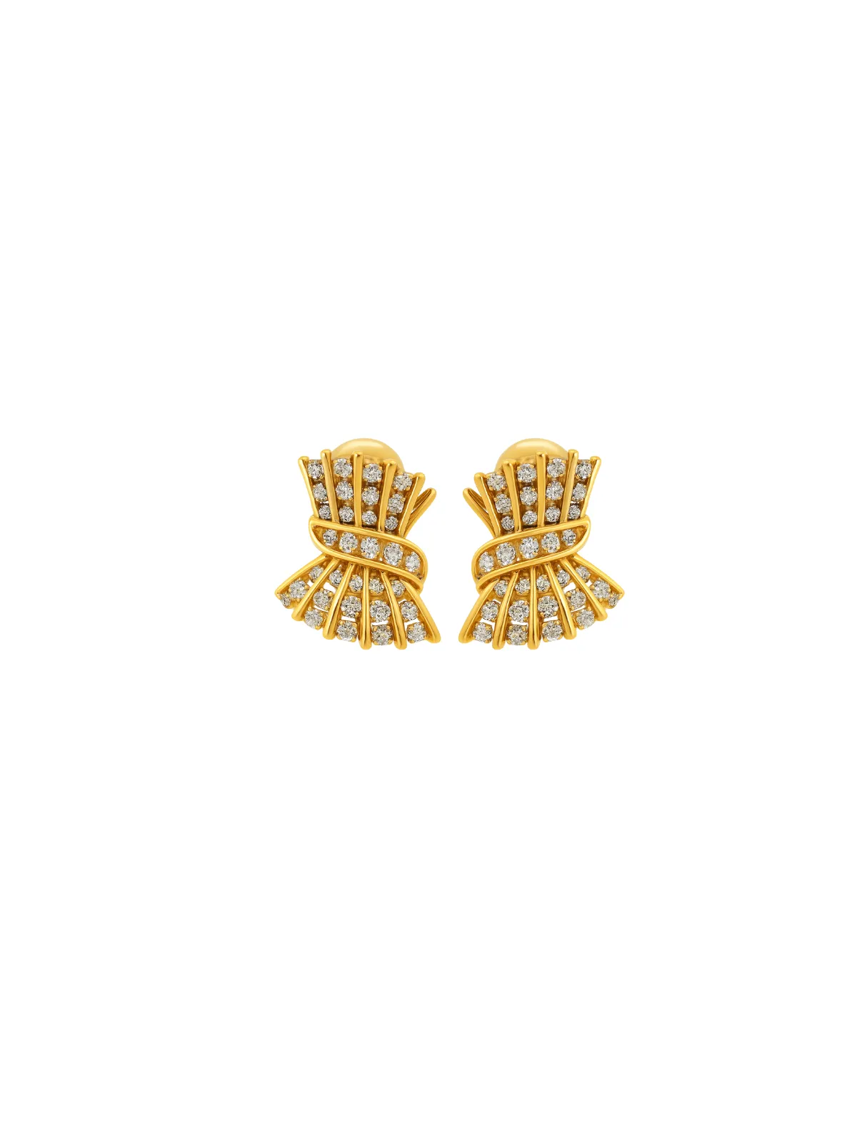 2.78ct Diamond 18K Gold Earrings sold by Wish Fine Jewelry