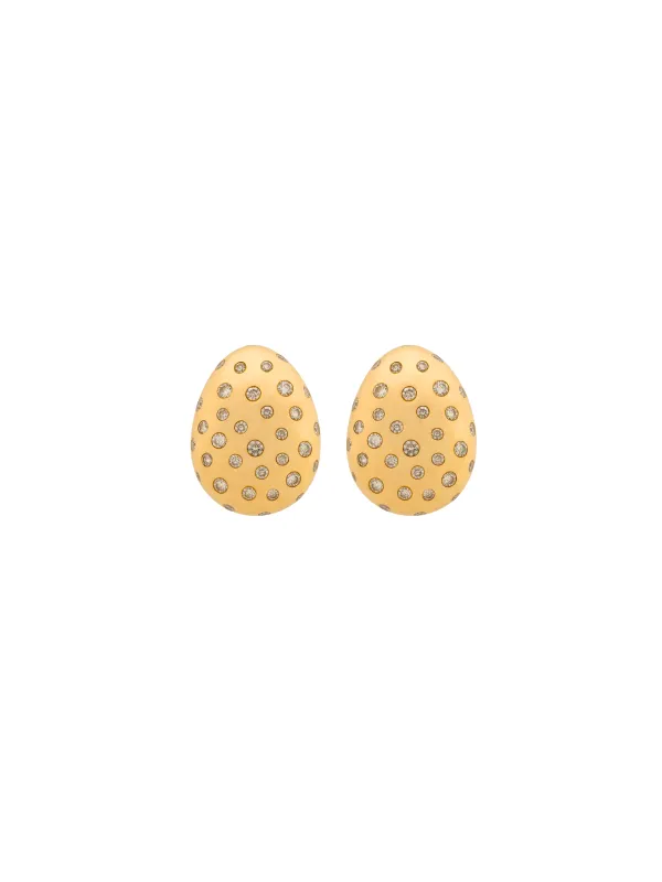 1.45ct Diamond 14K Gold Scattered Earrings sold by Wish Fine Jewelry