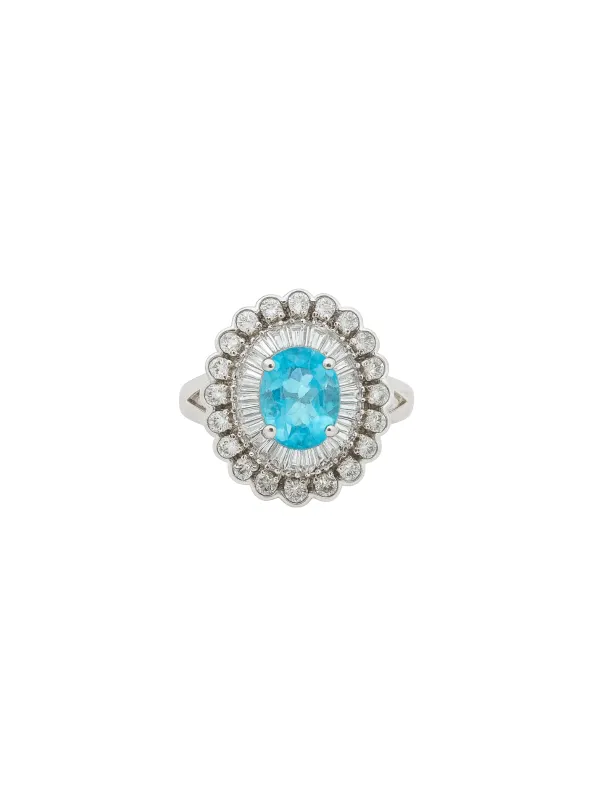 2.35ct Diamond Apatite 18K Gold Ring sold by Wish Fine Jewelry