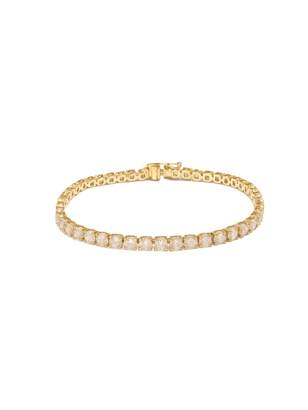 15.00ct Diamond 14K Gold Tennis Bracelet sold by Wish Fine Jewelry