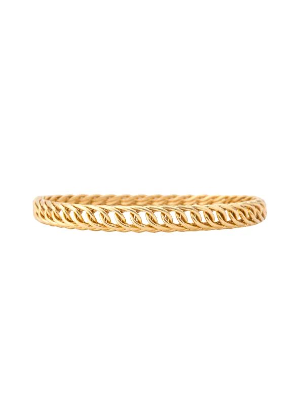 14K Gold Link Bracelet sold by Wish Fine Jewelry