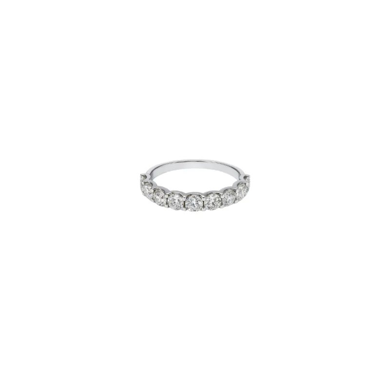1.39ct Diamond 18K Gold Half Band Eternity Ring sold by Wish Fine Jewelry
