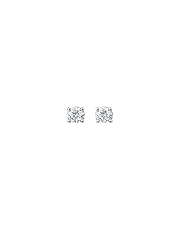 1.25ct Diamond 14K Gold Classic Stud Earrings sold by Wish Fine Jewelry