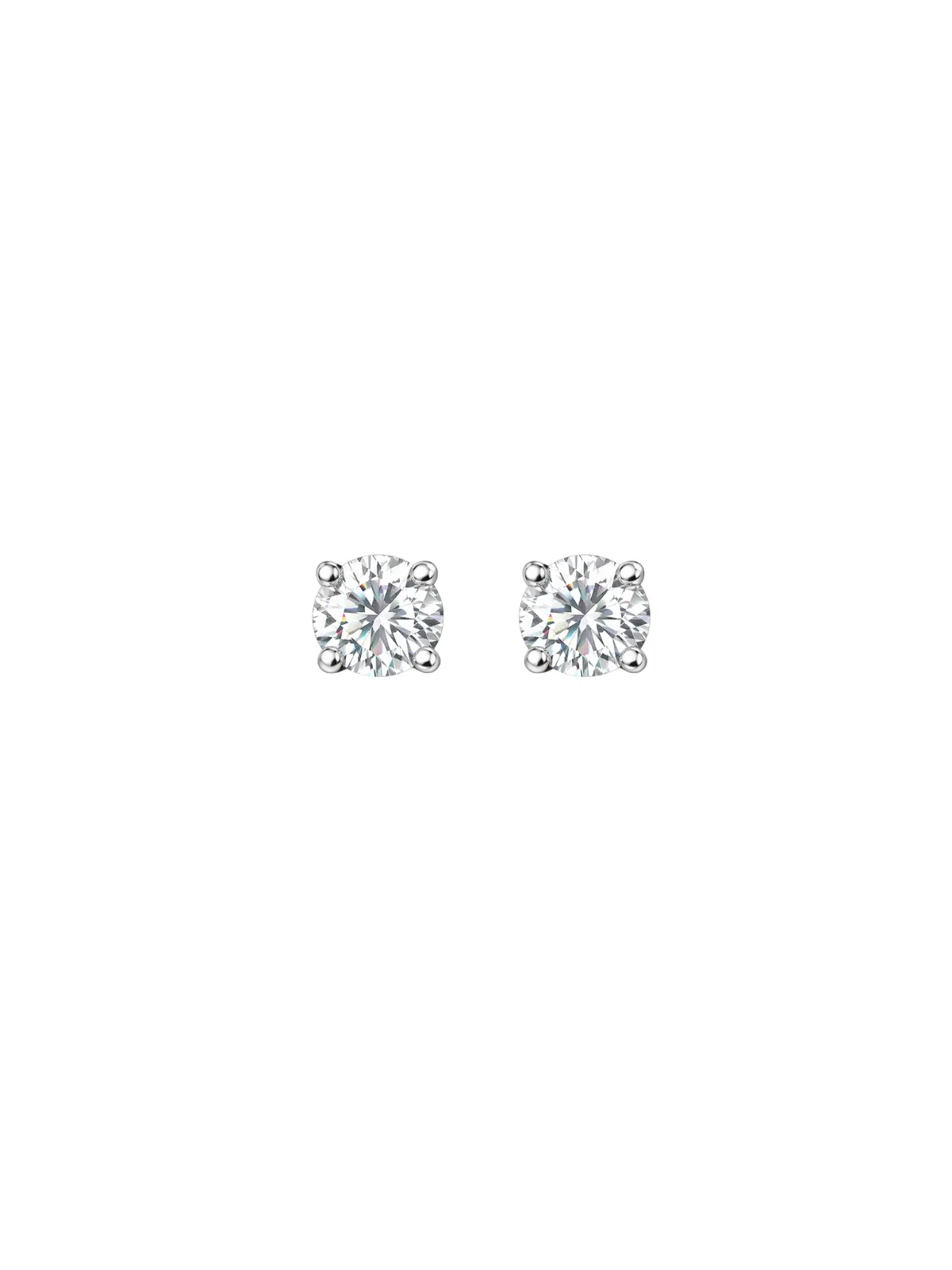 1.60ct Diamond 14K Gold Classic Stud Earring sold by Wish Fine Jewelry