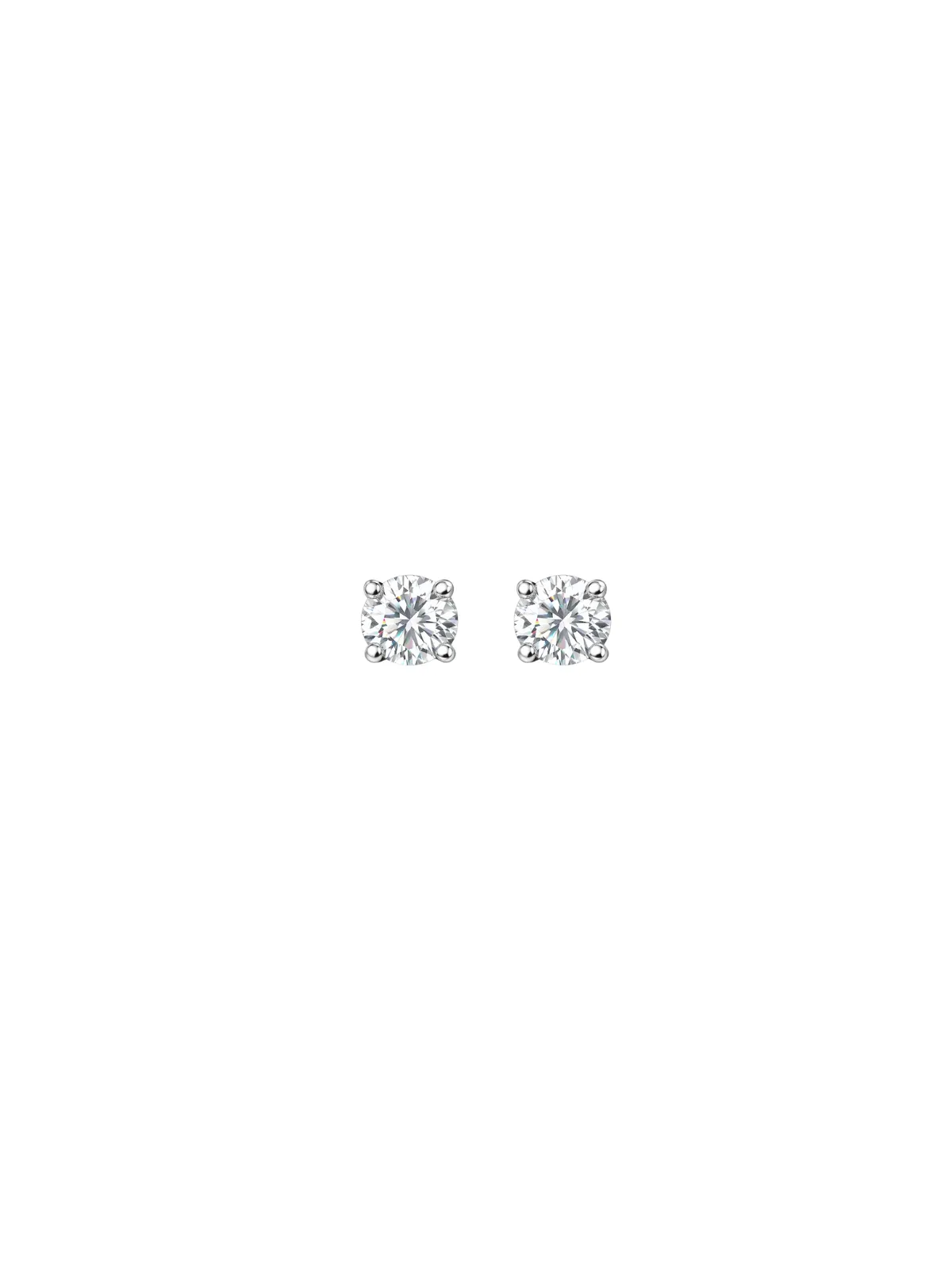 1.43ct Diamond 18K Gold Classic Stud Earrings sold by Wish Fine Jewelry