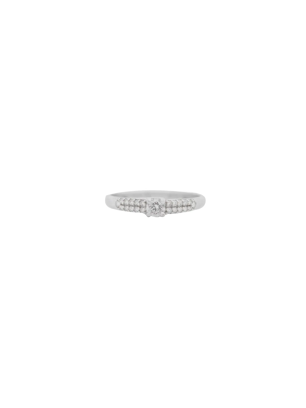 0.27ct Diamond 18K Gold Solitaire Ring sold by Wish Fine Jewelry