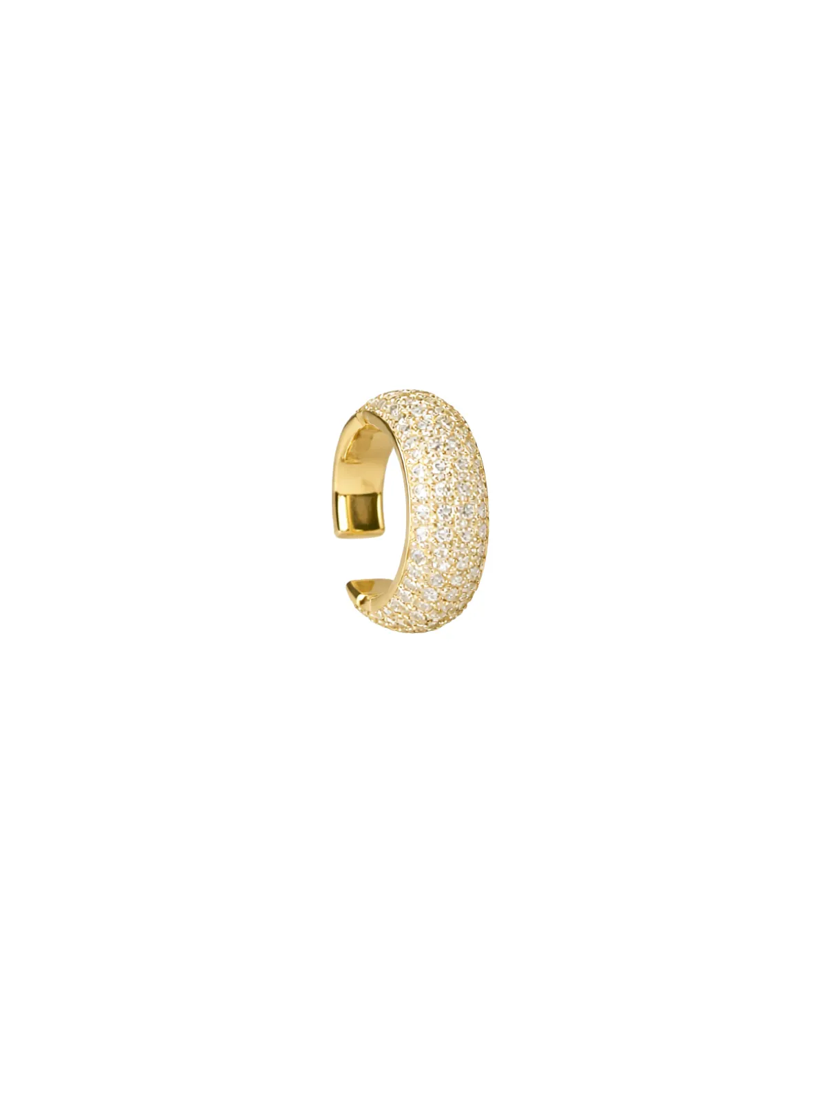 0.53ct Diamond 18K Gold Pave Ear Cuff sold by Wish Fine Jewelry product image thumbnail 3