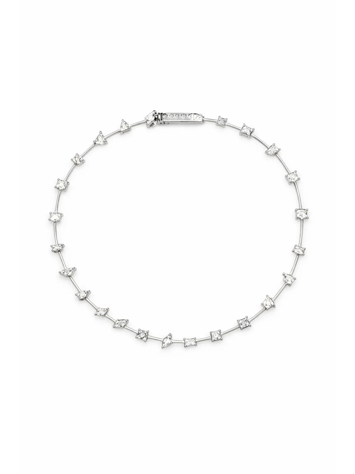 1.64ct Diamond 18K Gold Multi Shape Link Tennis Bracelet sold by Wish Fine Jewelry