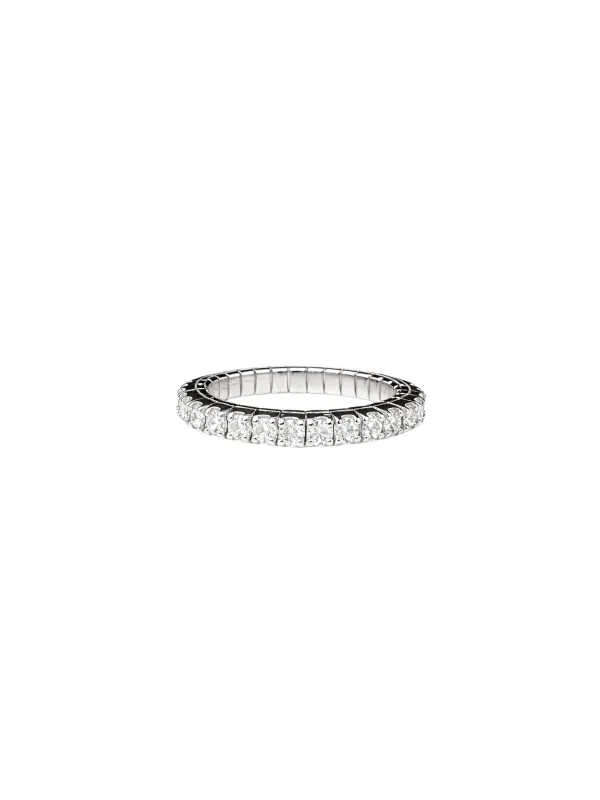 1.29ct Diamond 14K Gold Flexible Eternity Ring made by Wish Fine Jewelry