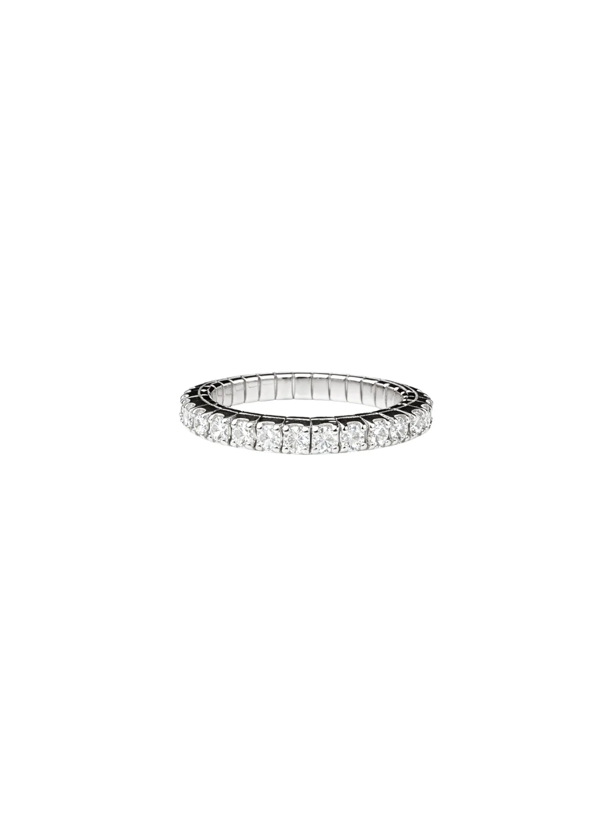1.29ct Diamond 14K Gold Flexible Eternity Ring sold by Wish Fine Jewelry