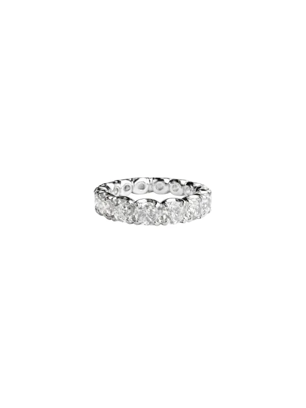 6.08ct Diamond 18K Gold Eternity Ring sold by Wish Fine Jewelry