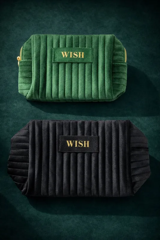 Velour Travel Pouch made by Wish Fine Jewelry