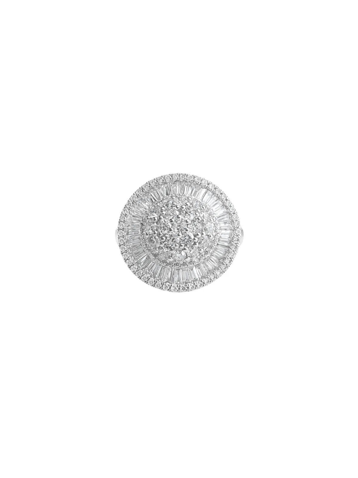 2.00ct Diamond 14K Gold Pave Cocktail Ring sold by Wish Fine Jewelry