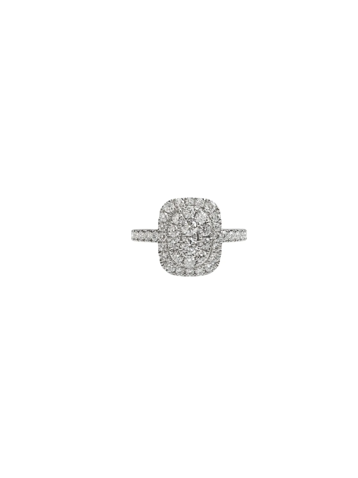 0.69ct Diamond 18K Gold Pave Ring sold by Wish Fine Jewelry