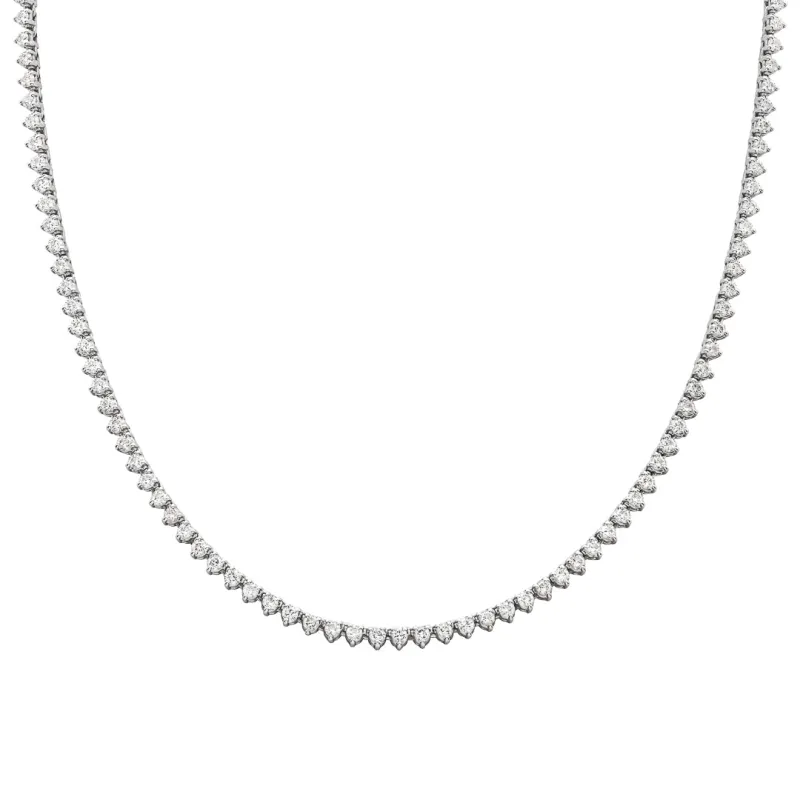 6.11ct Diamond 18K Gold Jenny Necklace made by Wish Fine Jewelry