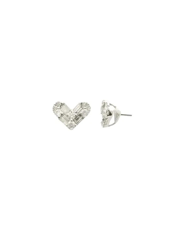0.30ct Diamond 18K Gold Earrings made by Wish Fine Jewelry