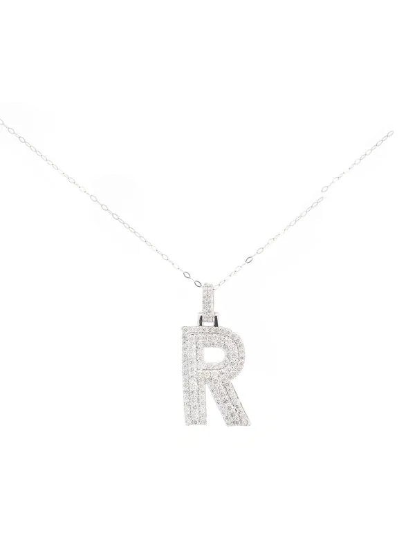 1.75ct Diamond 18K Gold Pendant Chain Necklace made by Wish Fine Jewelry