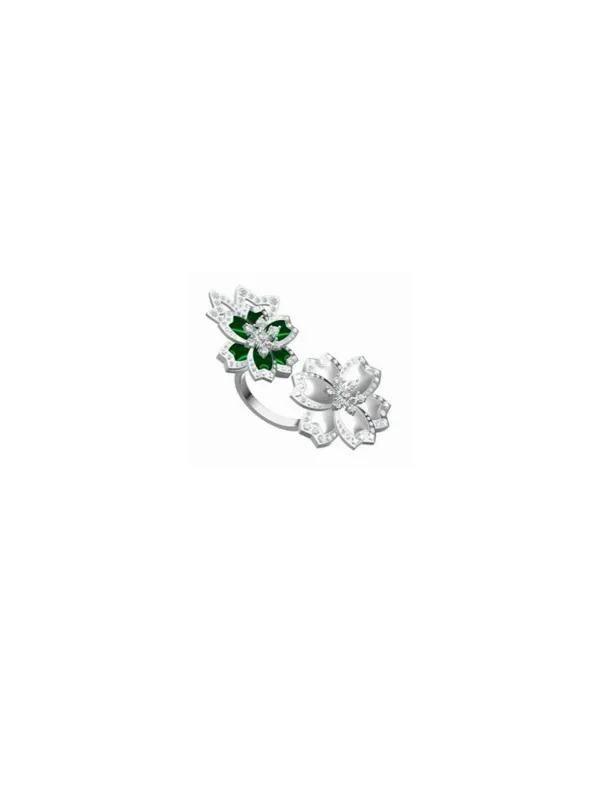 1.62ct Diamond 14K Gold Bypass Ring made by Wish Fine Jewelry