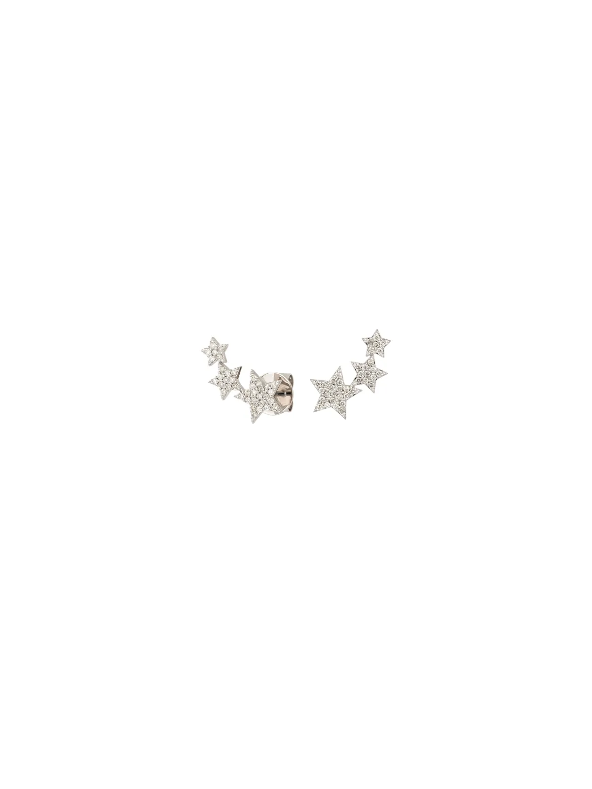 0.34ct Diamond 18K Gold Star Stud Earrings sold by Wish Fine Jewelry