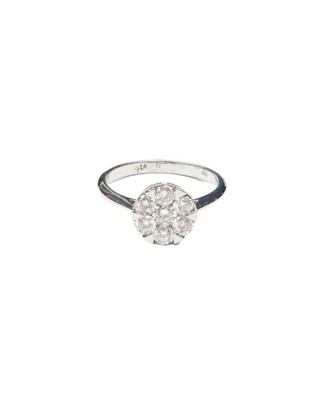 18KW 2,4G Diamond 0,69CT Ring made by Wish Fine Jewelry