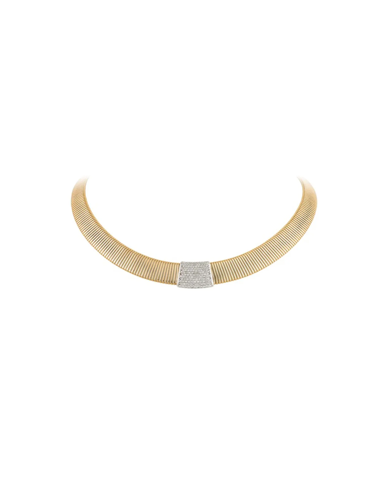 1.34ct Diamond 18K Gold Italian Necklace sold by Wish Fine Jewelry