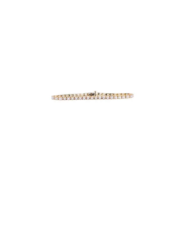 2.0ct Diamond 14K Gold Tennis Bracelet made by Wish Fine Jewelry