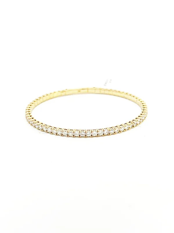 4.75ct Diamond 14K Gold Bracelet made by Wish Fine Jewelry