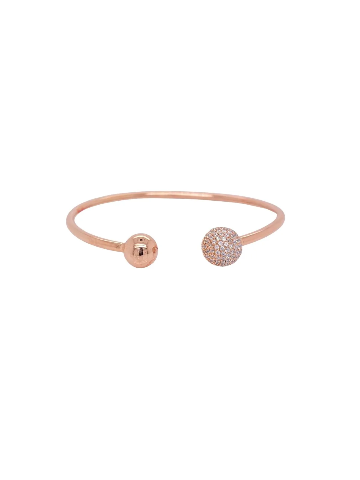 0.89ct Diamond 14K Gold Cuff Bracelet sold by Wish Fine Jewelry