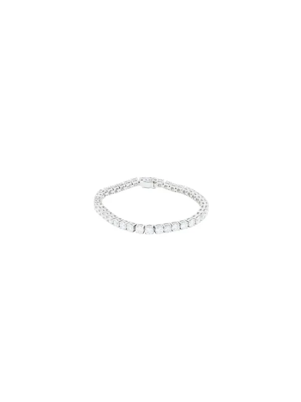 8.0ct Diamond 18K Gold Tennis Bracelet made by Wish Fine Jewelry