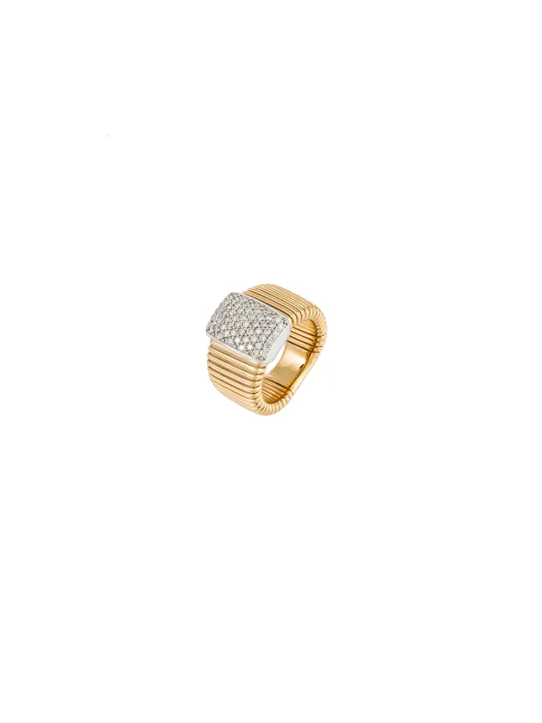 0.84ct 18KWY DIAMOND RING made by Wish Fine Jewelry