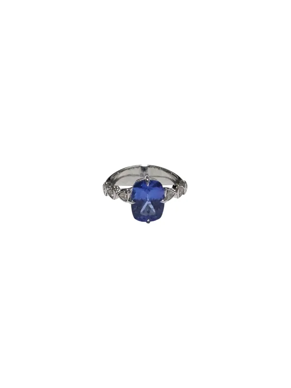 Tanzanite Diamonds 18K Gold made by Wish Fine Jewelry