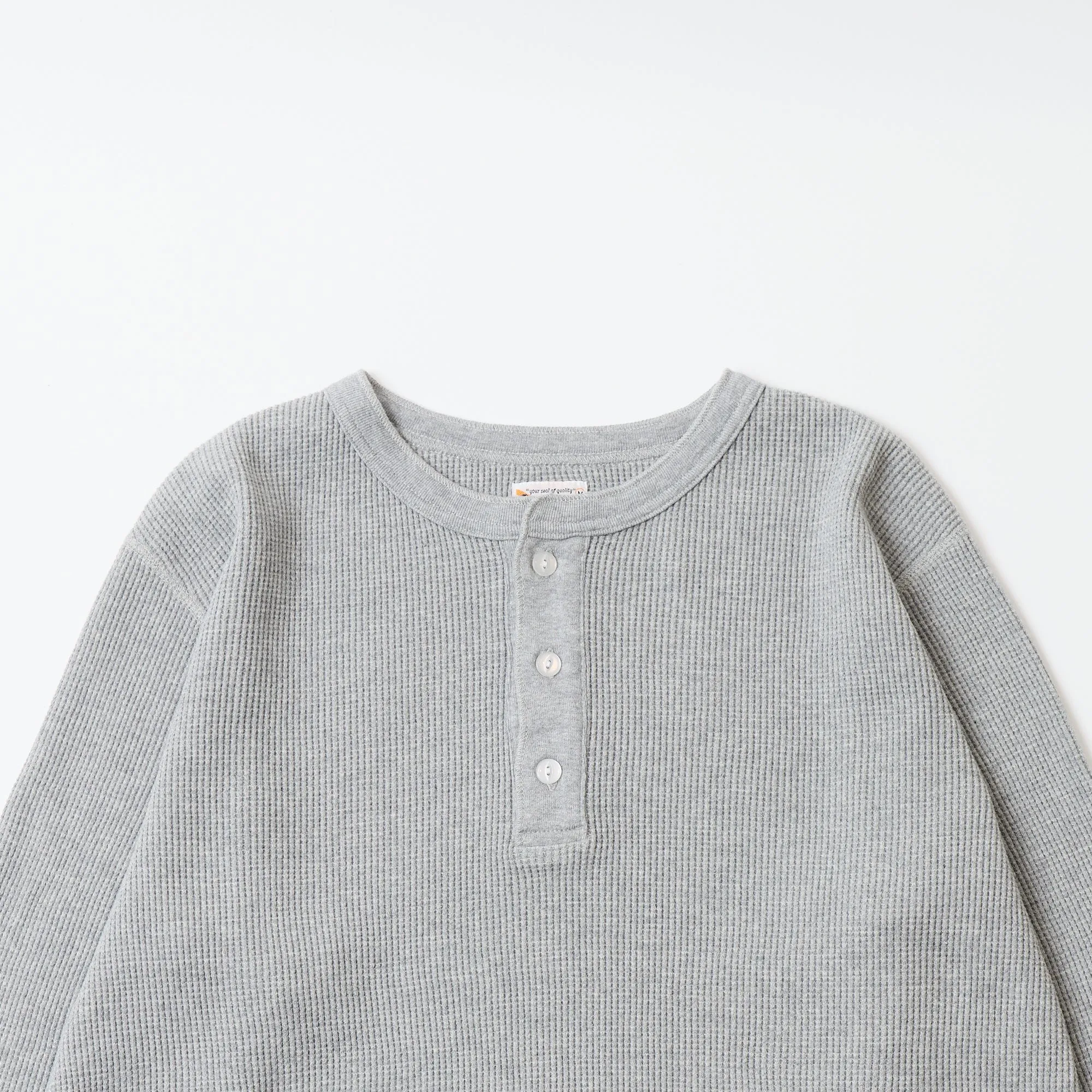 L/S THERMAL HENLEY NECK MIDDLE WEIGHT - 4 COLORS sold by Felco product image thumbnail 4