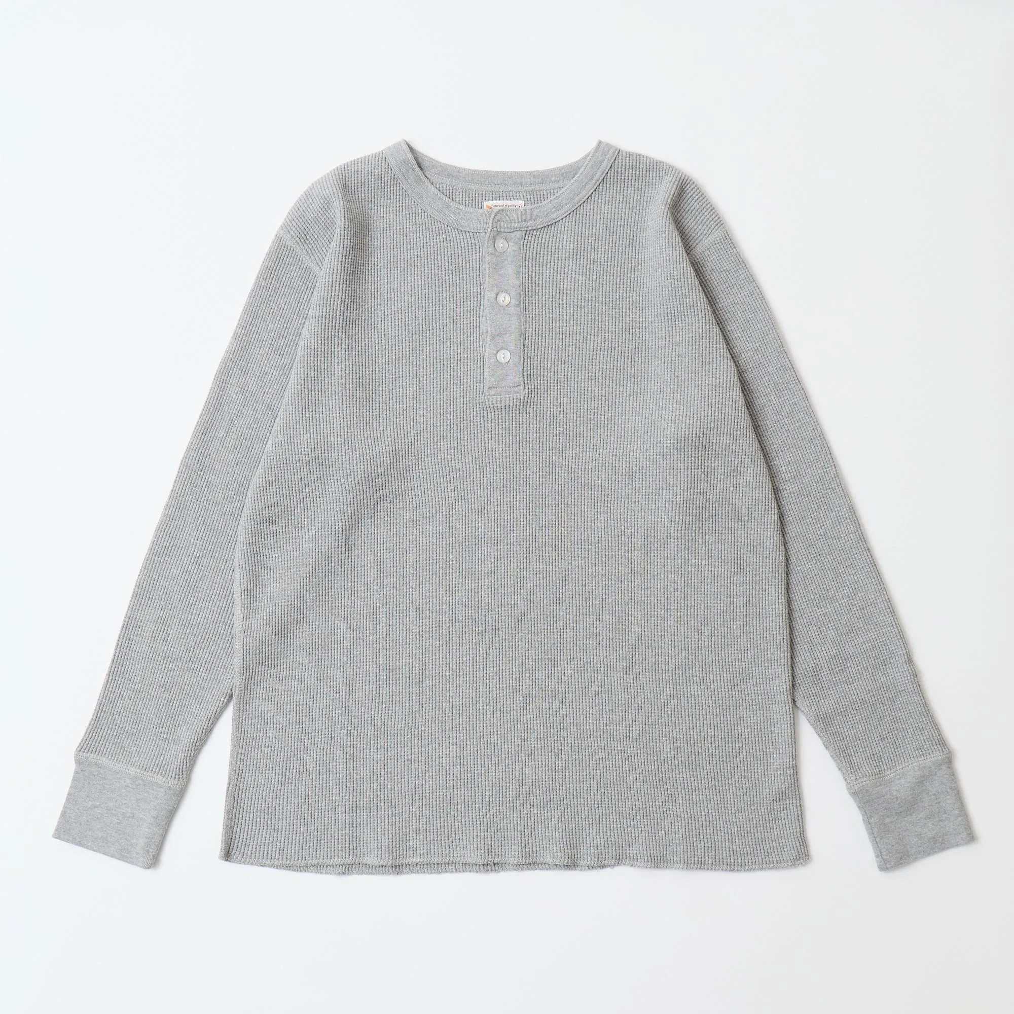 L/S THERMAL HENLEY NECK MIDDLE WEIGHT - 4 COLORS sold by Felco product image thumbnail 3