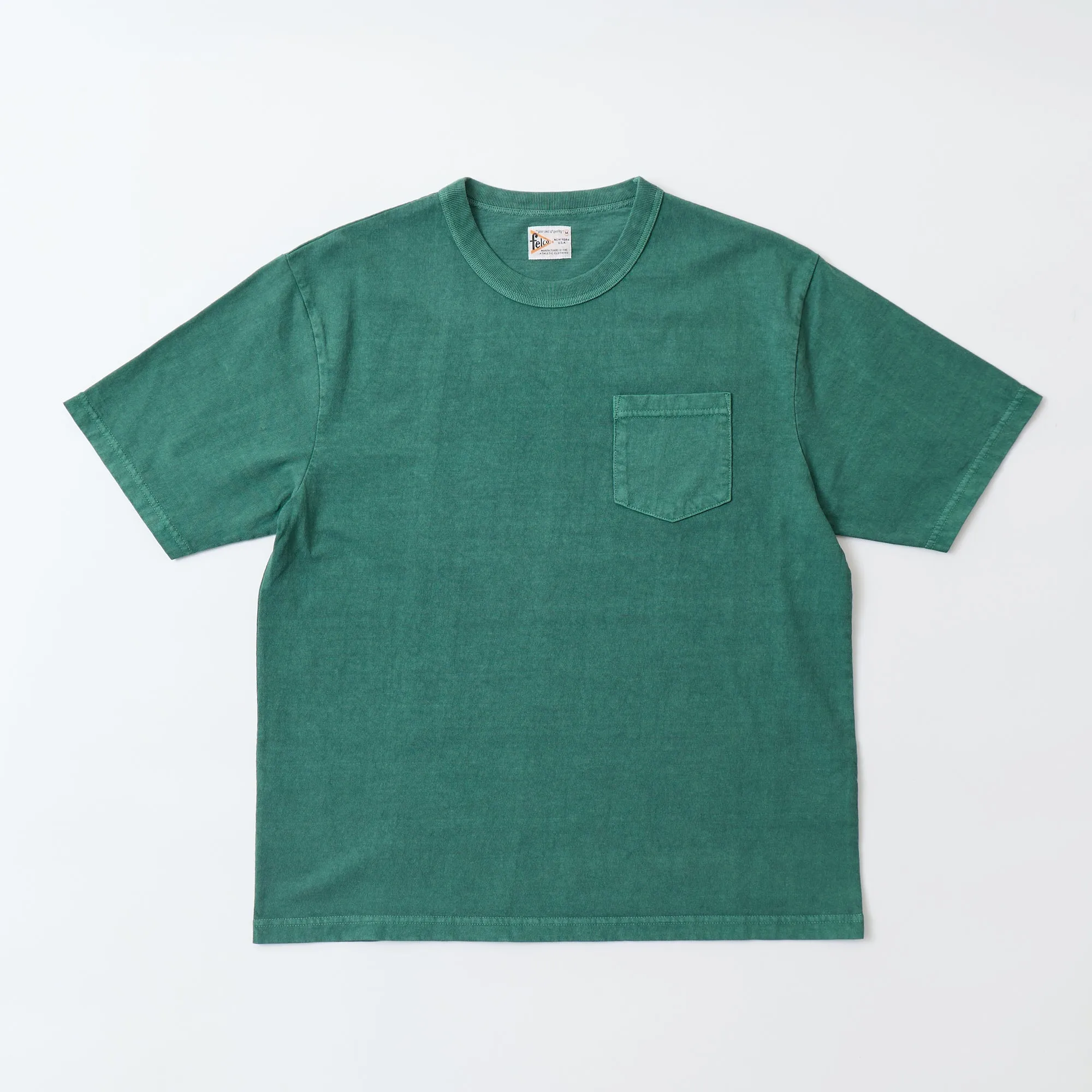 FELCO S/S BINDER NECK POCKET TEE 7oz 16SINGLE RUFFY JERSEY - 14 COLORS sold by Felco product image thumbnail 4