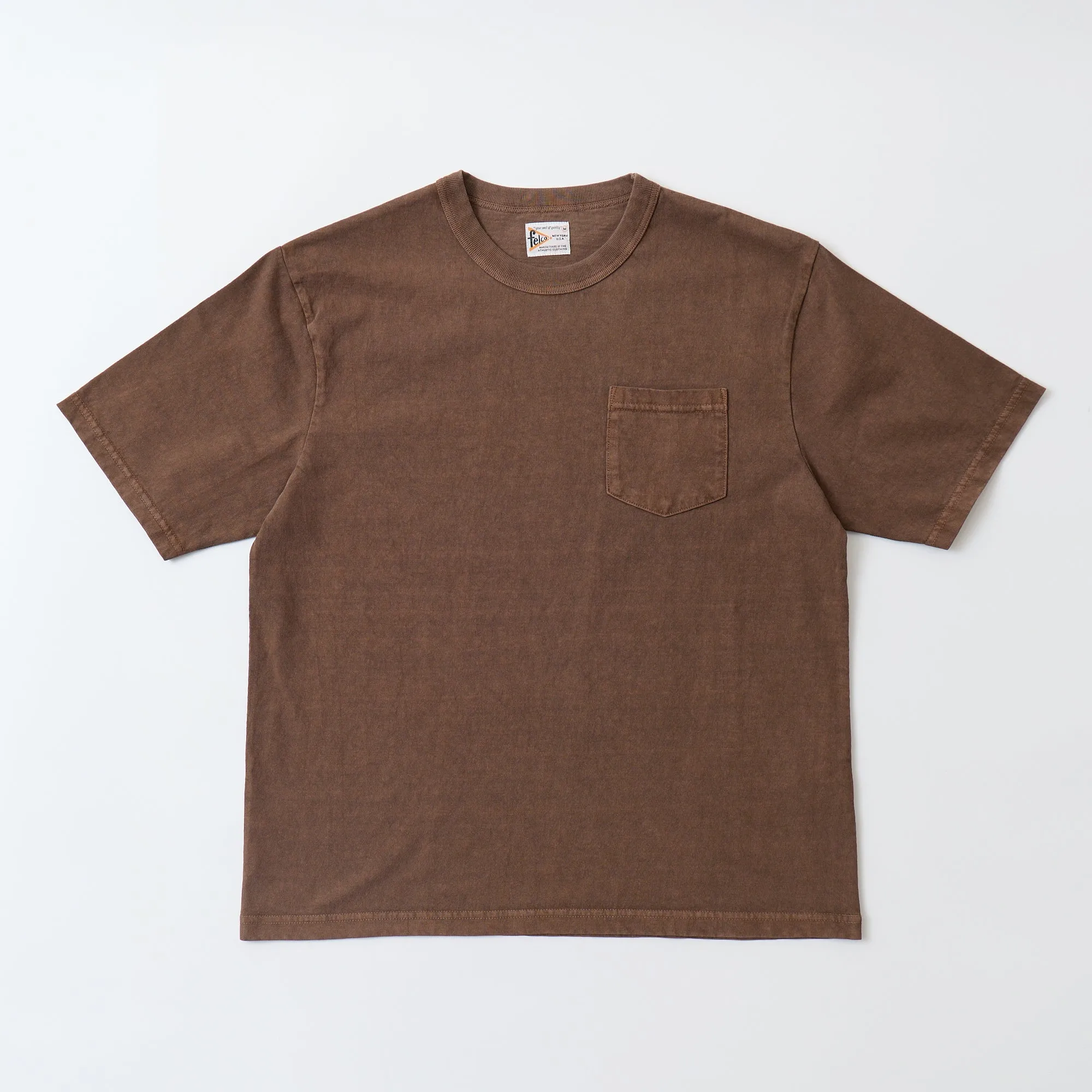 FELCO S/S BINDER NECK POCKET TEE 7oz 16SINGLE RUFFY JERSEY - 14 COLORS sold by Felco product image thumbnail 5