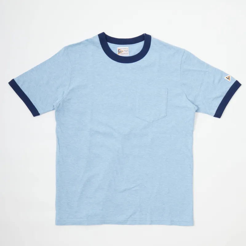 FELCO S/S RINGER CREW POCKET TEE ORGANIC COTTON 30/1 JERSEY made by Outlandish Trading