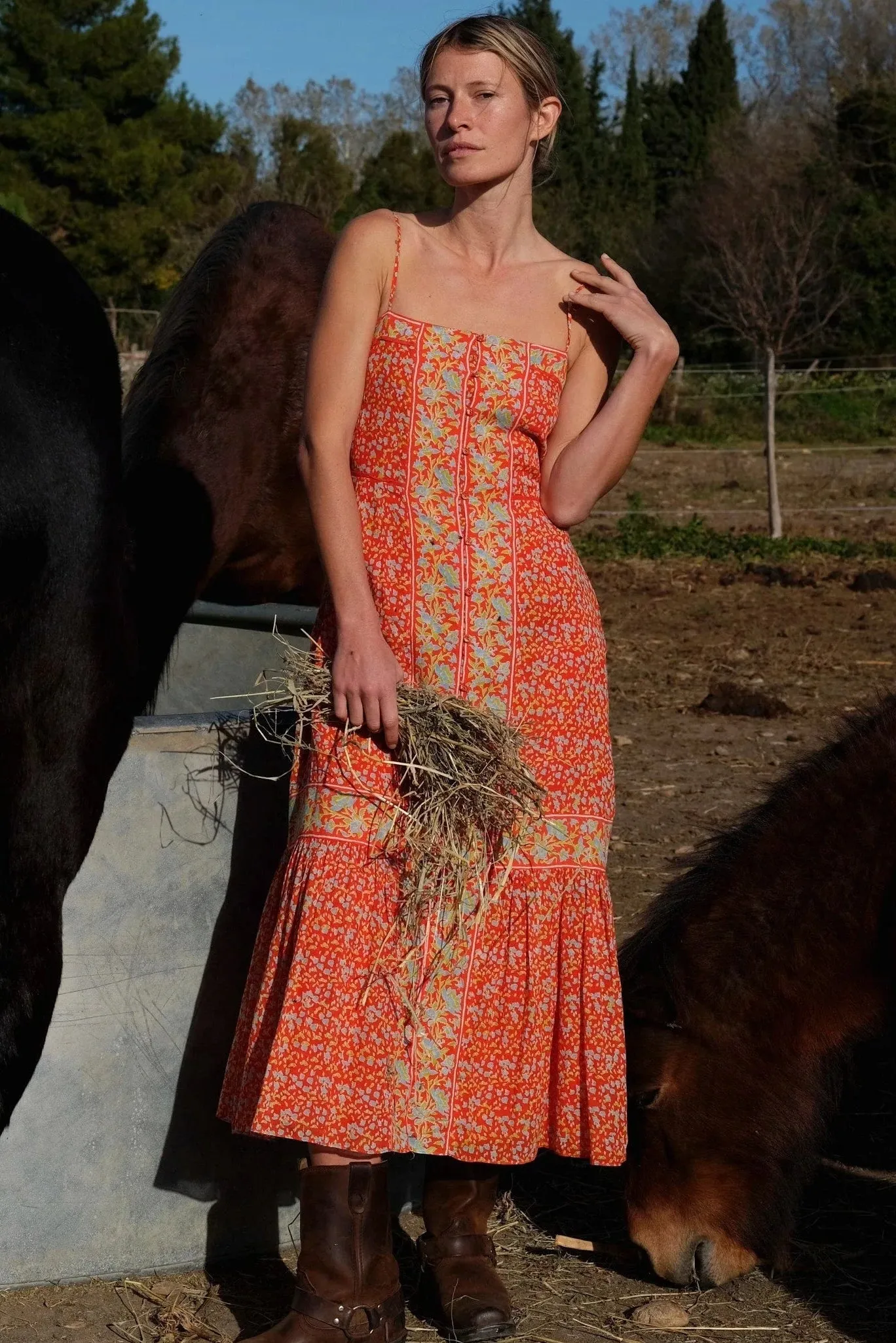 Miralani Midi Dress- Solara Print sold by Illie & Co product image thumbnail 2