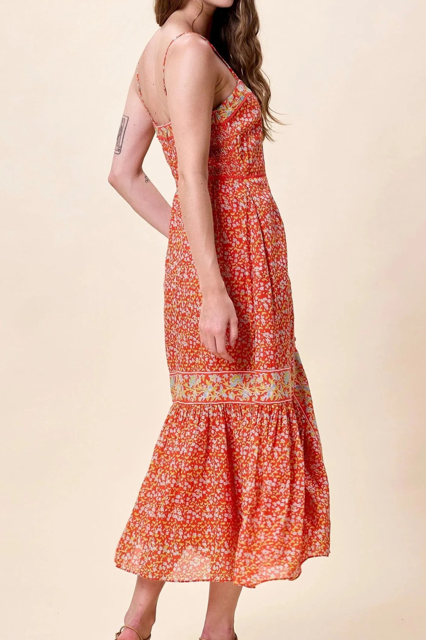 Miralani Midi Dress- Solara Print sold by Illie & Co product image thumbnail 3
