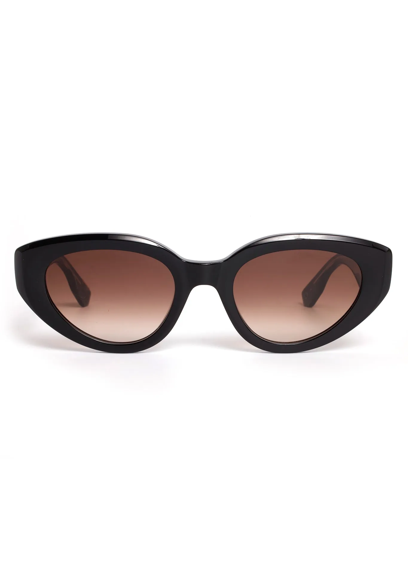 Irene Sunglasses- Black + Black and Crystal sold by Illie & Co product image thumbnail 2