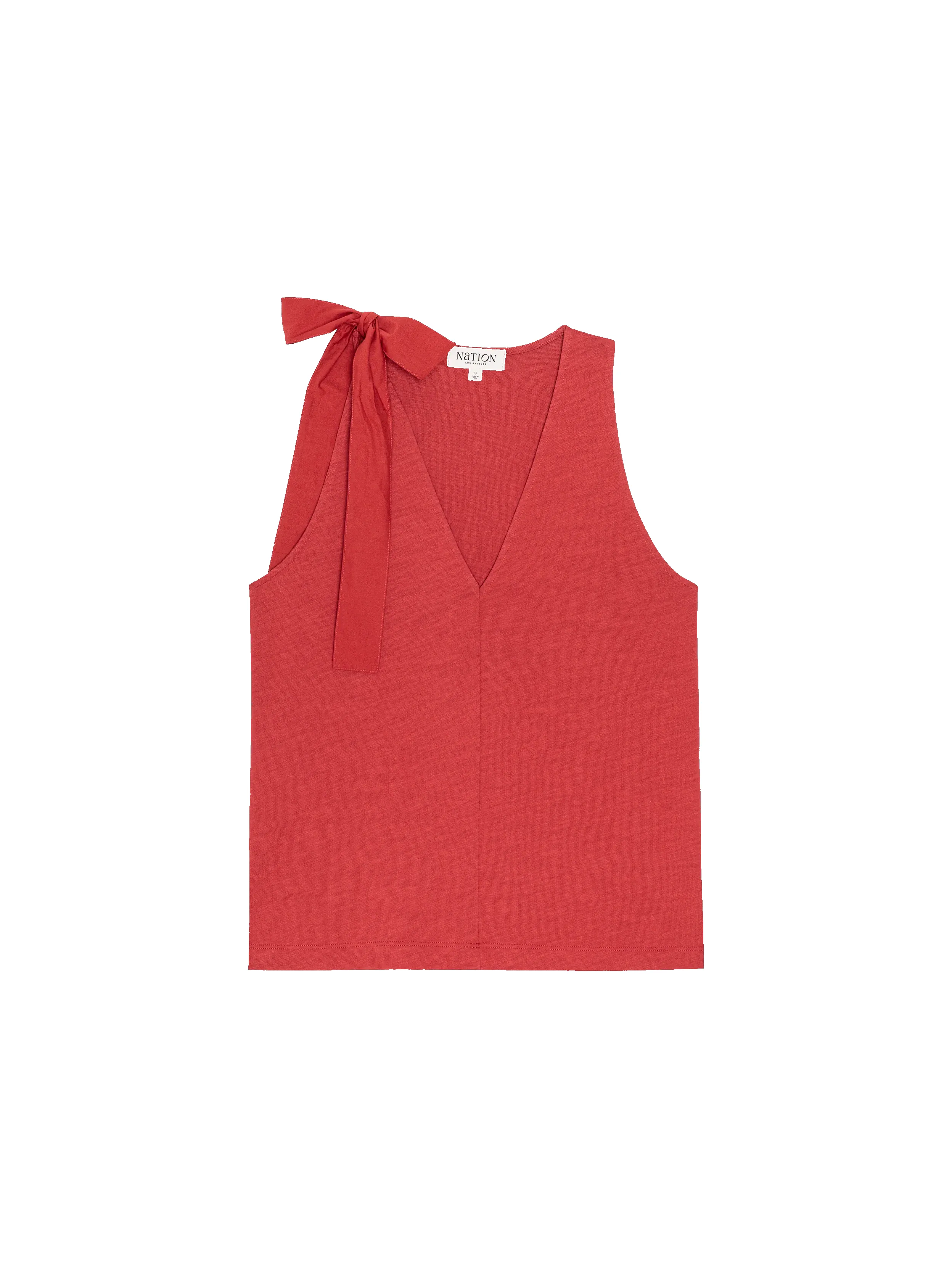 Daniella Tank- Heartbeat Red sold by Illie & Co product image thumbnail 4