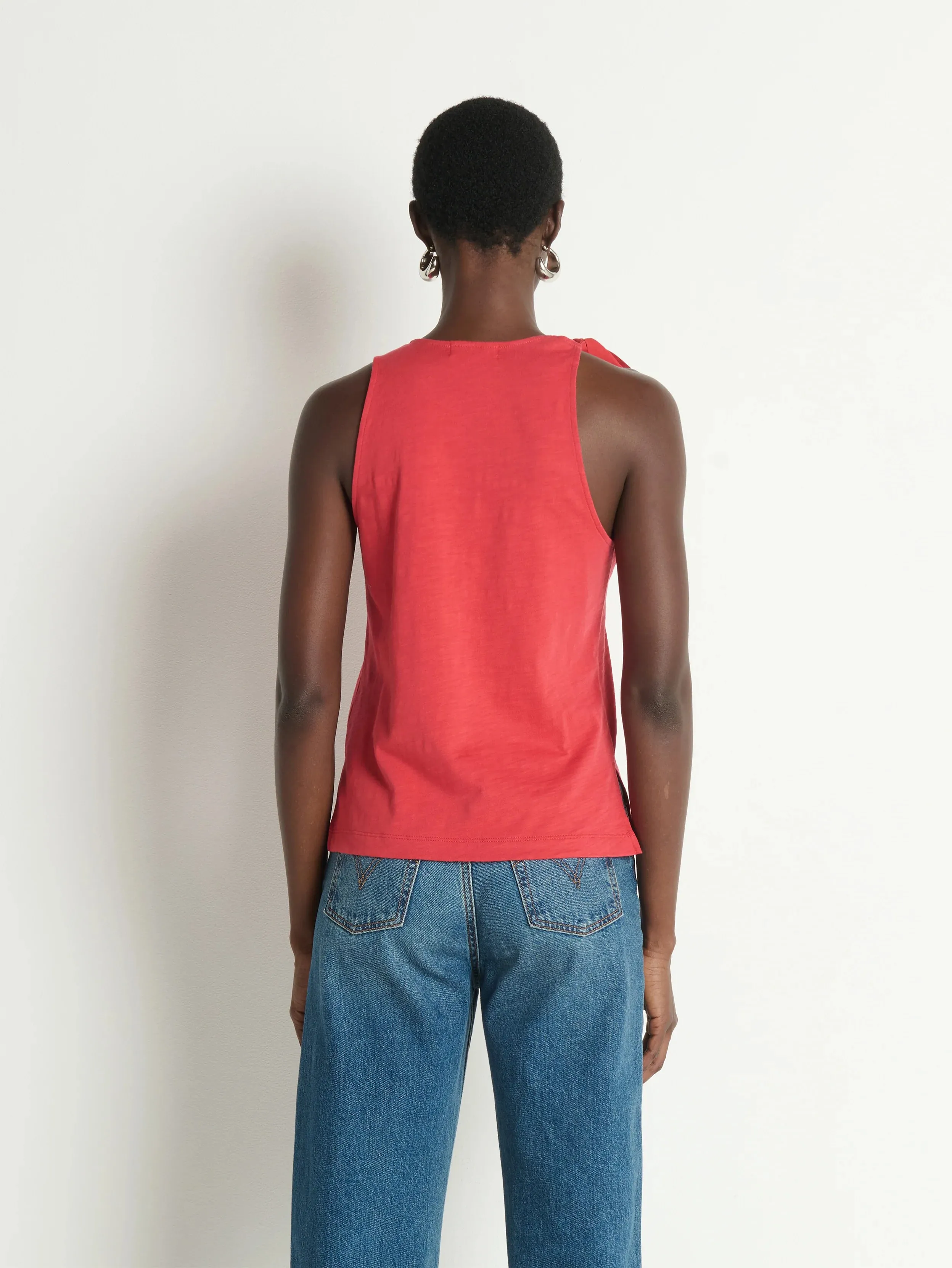 Daniella Tank- Heartbeat Red sold by Illie & Co product image thumbnail 3