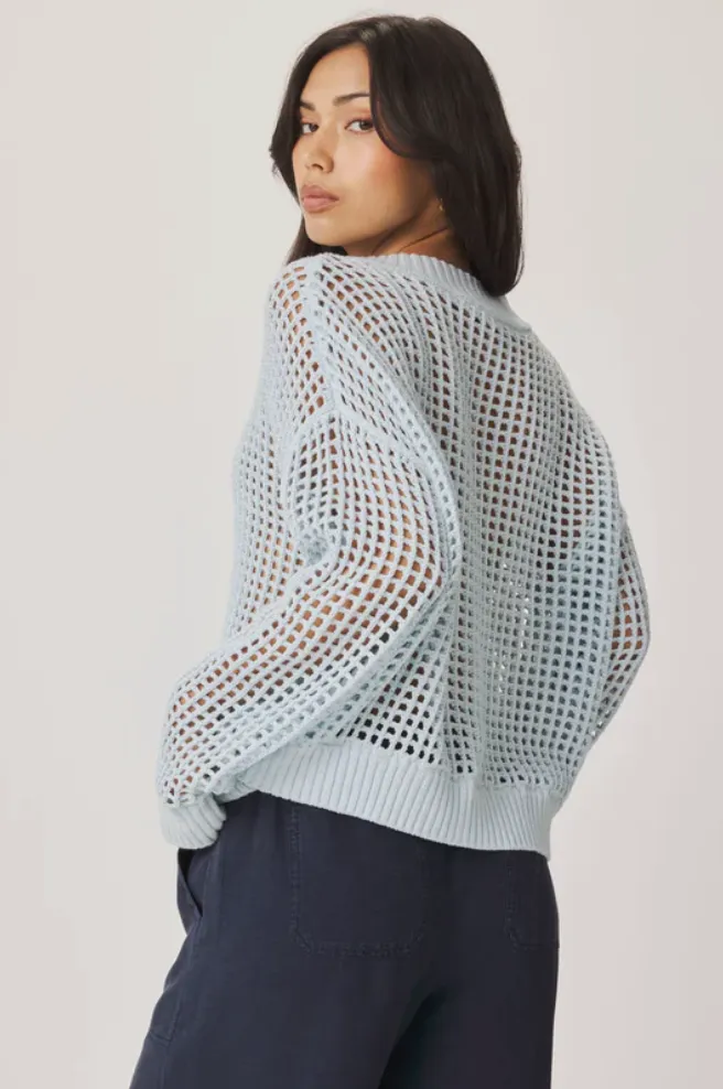 Camellia Open Knit Cardigan- Country Air sold by Illie & Co product image thumbnail 4