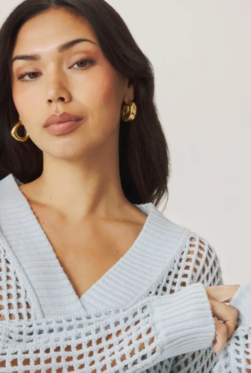 Camellia Open Knit Cardigan- Country Air sold by Illie & Co product image thumbnail 2