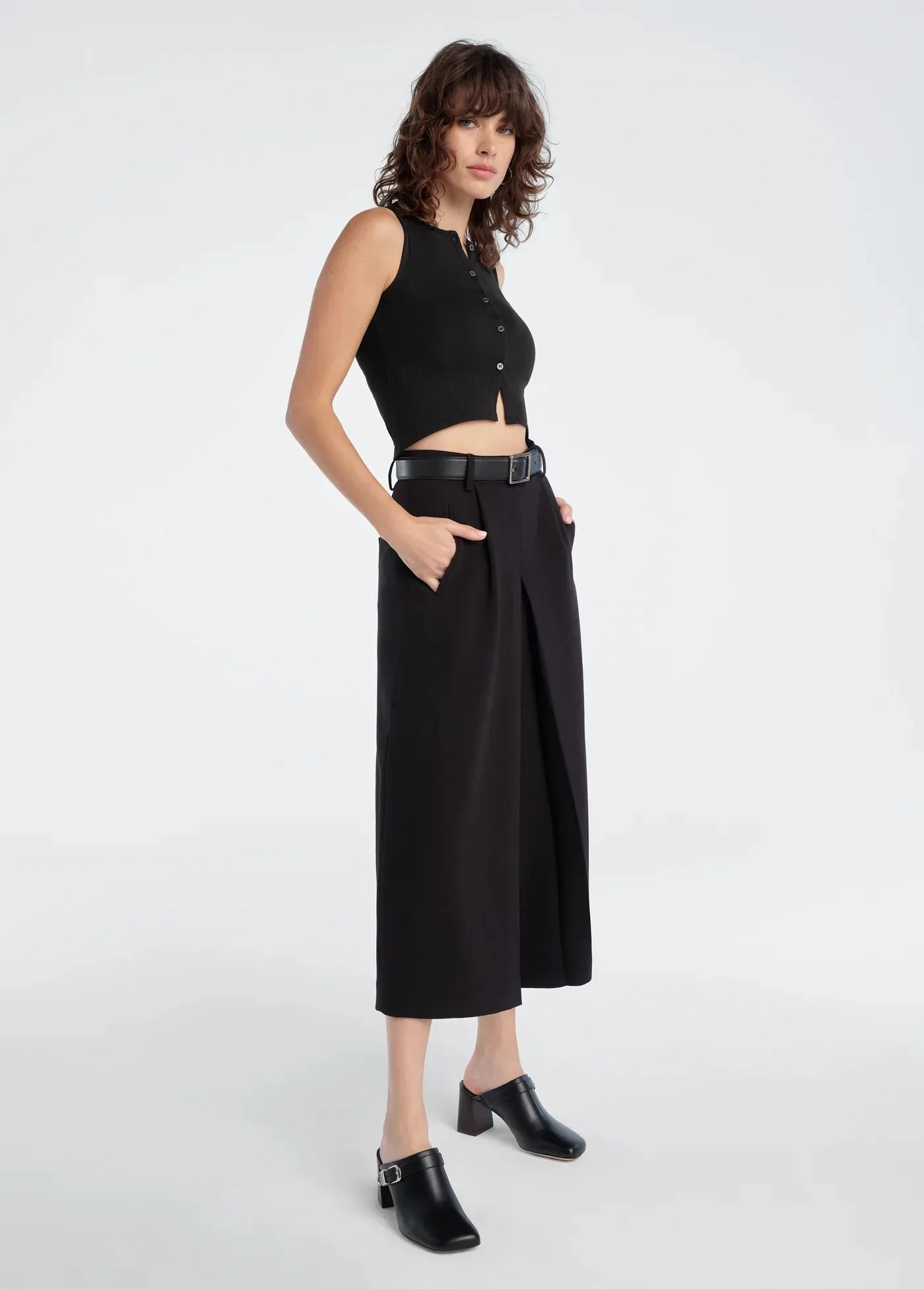 The Culotte Pant- Black sold by Illie & Co product image thumbnail 2