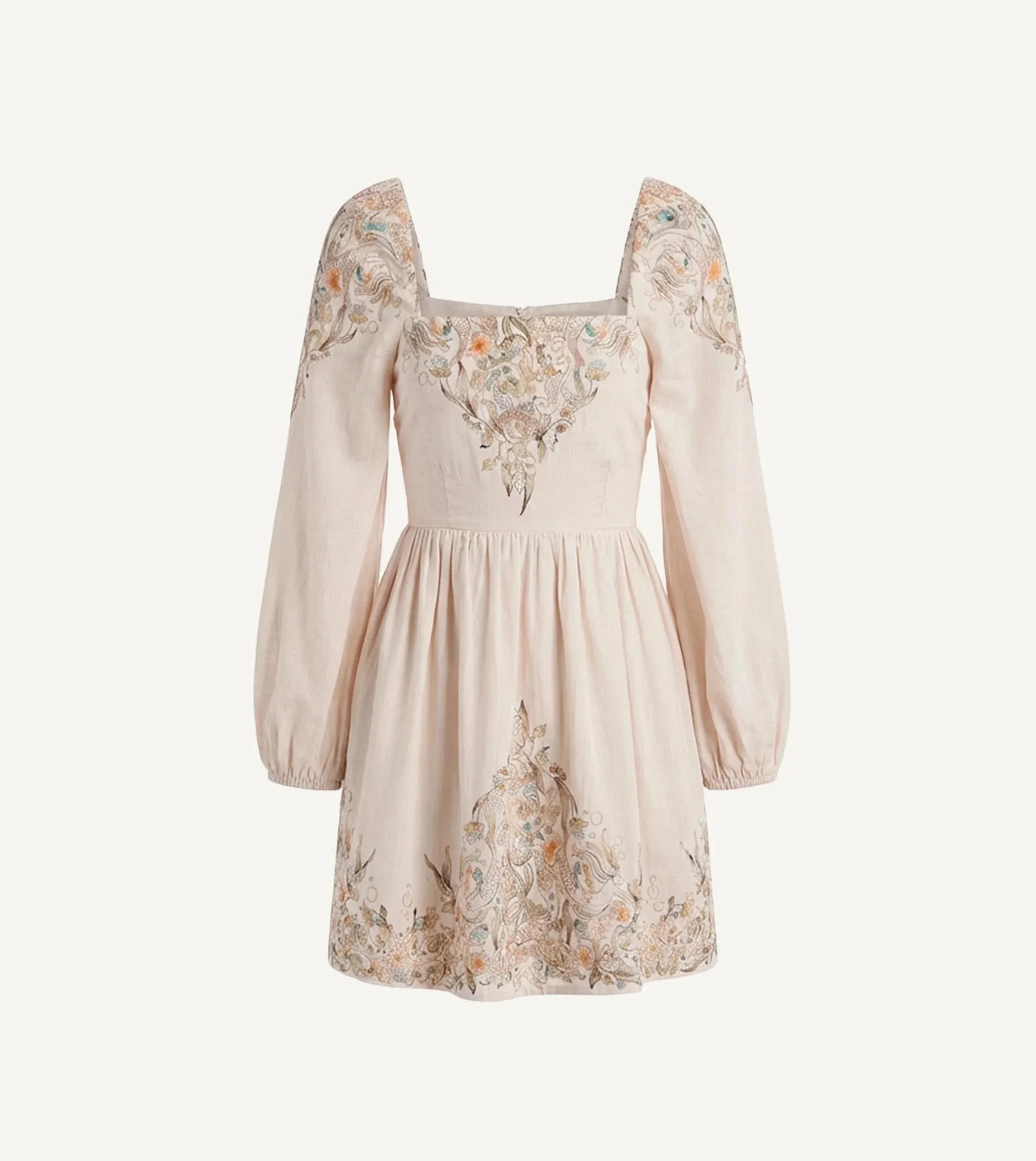 Greer Mini Dress- Bella Mer Print sold by Illie & Co product image thumbnail 5