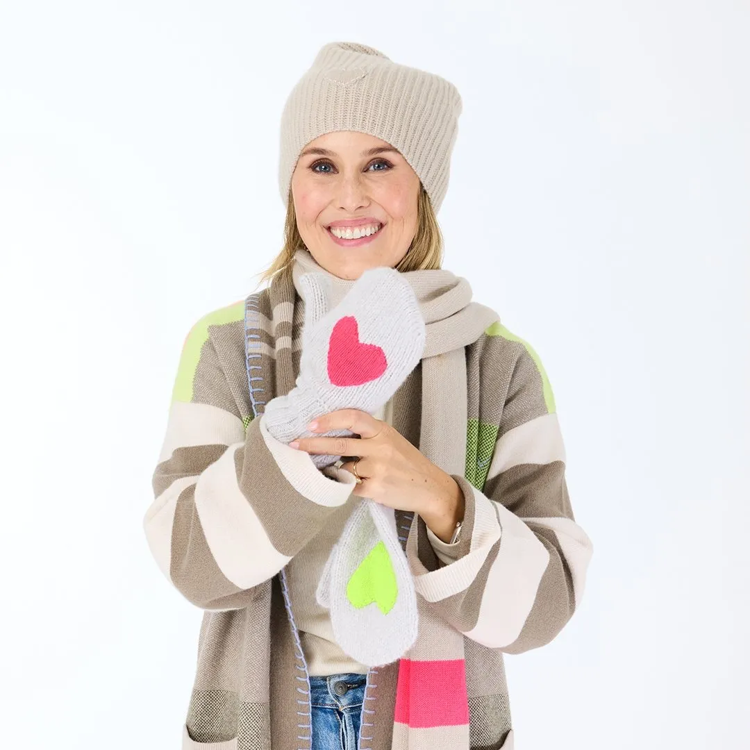 Cashmere Beanie- Light Mushroom sold by Illie & Co product image thumbnail 3